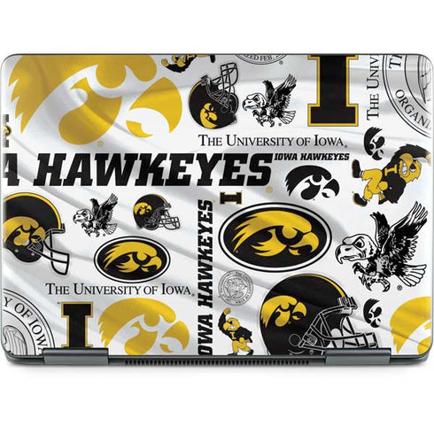 University of Iowa Hawkeyes Pattern Notebook 9 Pro 13in (2017) Skin