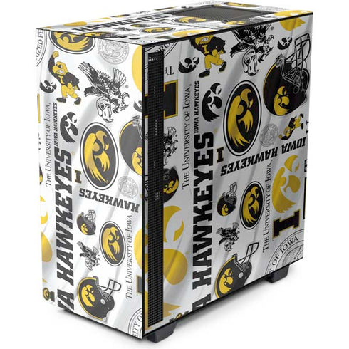 University of Iowa Hawkeyes Pattern NZXT H510 Compact ATX Mid-Tower Case Skin