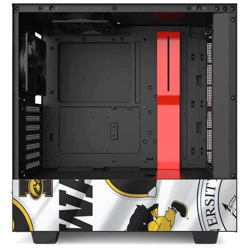 University of Iowa Hawkeyes Pattern NZXT H510 Compact ATX Mid-Tower Case Skin