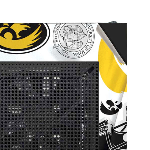University of Iowa Hawkeyes Pattern NZXT H510 Compact ATX Mid-Tower Case Skin