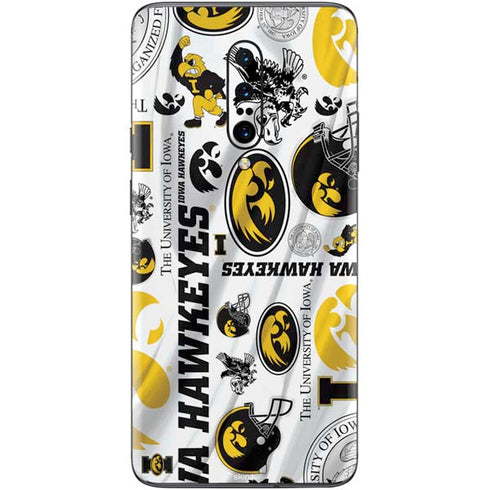 University of Iowa Hawkeyes Pattern OnePlus 7 Pro Skin