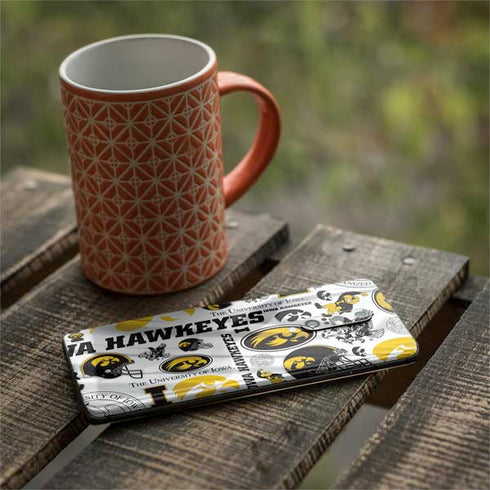 University of Iowa Hawkeyes Pattern OnePlus 7 Pro Skin