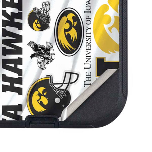 University of Iowa Hawkeyes Pattern Otterbox Defender iPhone Skin