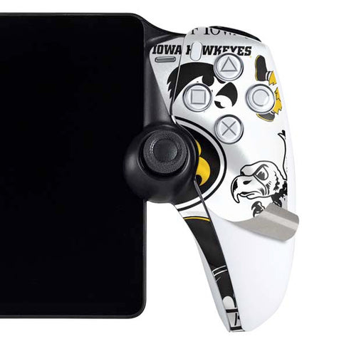 University of Iowa Hawkeyes Pattern PlayStation Portal Remote Player Skin
