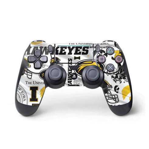 University of Iowa Hawkeyes Pattern PS4 Pro/Slim Controller Skin