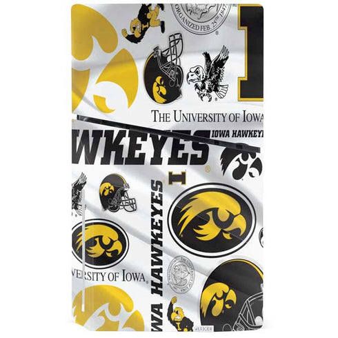 University of Iowa Hawkeyes Pattern PS5 Slim Disk Bundle Skin