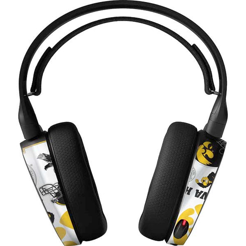 University of Iowa Hawkeyes Pattern SteelSeries Arctis 5 Skin
