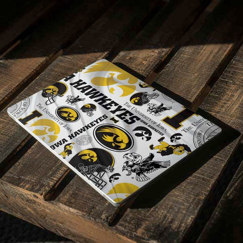University of Iowa Hawkeyes Pattern Surface Laptop 2 Skin