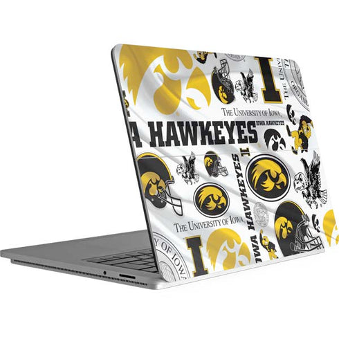 University of Iowa Hawkeyes Pattern Surface Laptop Studio Skin