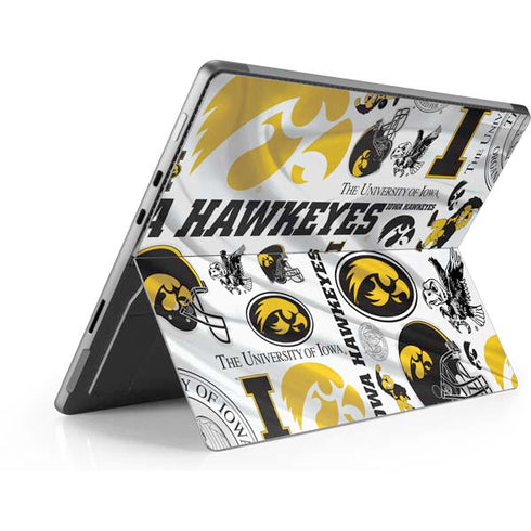University of Iowa Hawkeyes Pattern Surface Pro 9 Skin