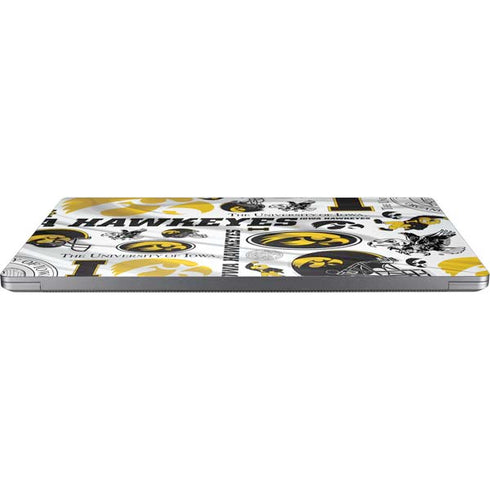 University of Iowa Hawkeyes Pattern Universal Laptop 18in (14.6 x 10.6in) Skin