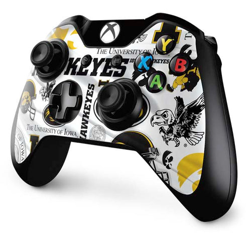 University of Iowa Hawkeyes Pattern Xbox One Controller Skin