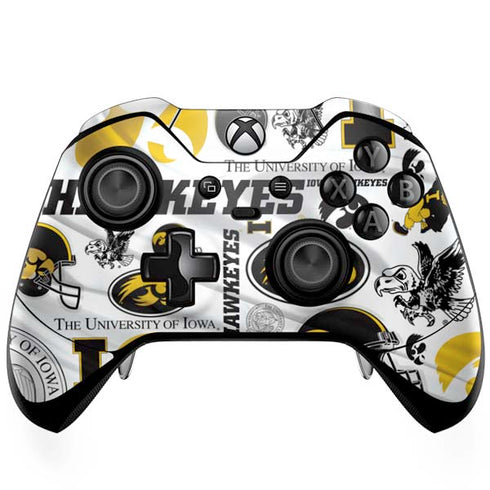 University of Iowa Hawkeyes Pattern Xbox One Elite Controller Skin