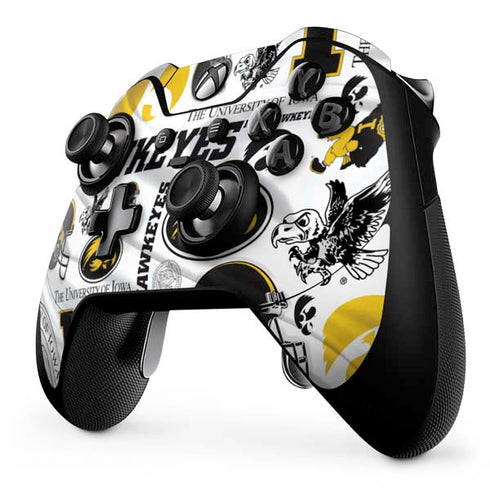 University of Iowa Hawkeyes Pattern Xbox One Elite Controller Skin