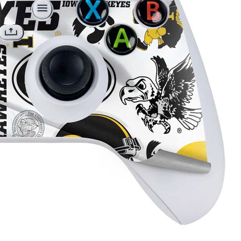 University of Iowa Hawkeyes Pattern Xbox Series S Bundle Skin