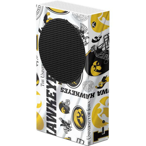 University of Iowa Hawkeyes Pattern Xbox Series S Console Skin