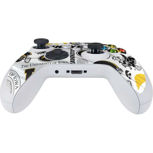 University of Iowa Hawkeyes Pattern Xbox Series S Controller Skin
