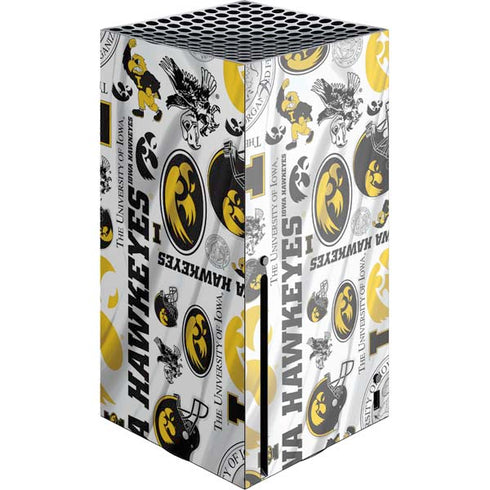 University of Iowa Hawkeyes Pattern Xbox Series X Console Skin