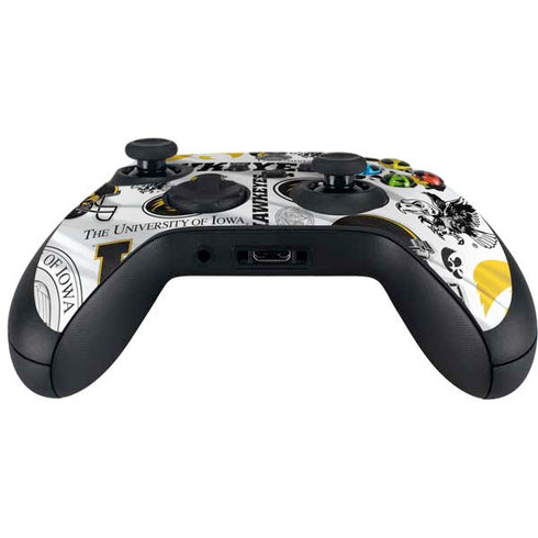 University of Iowa Hawkeyes Pattern Xbox Series X Controller Skin