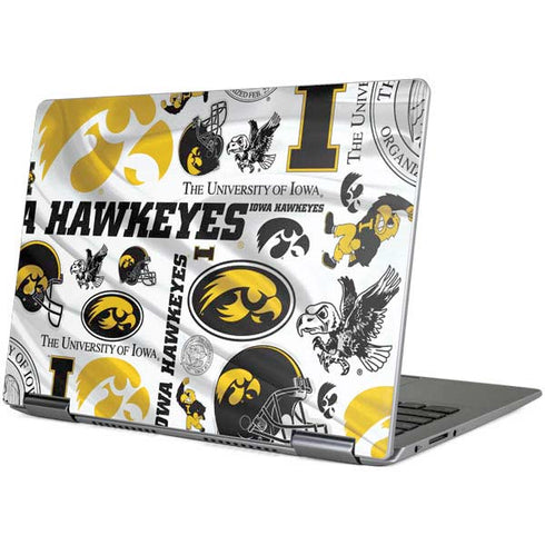 University of Iowa Hawkeyes Pattern Yoga 710 14in Skin