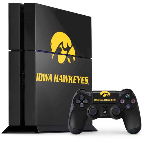 University of Iowa Hawkeyes PS4 Console and Controller Bundle Skin
