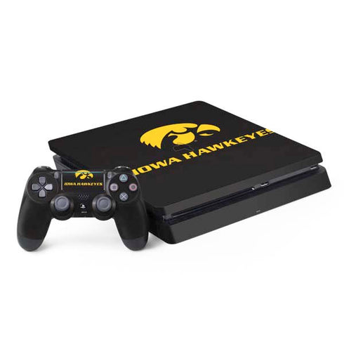 University of Iowa Hawkeyes PS4 Slim Bundle Skin