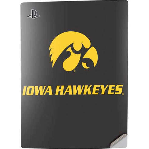 University of Iowa Hawkeyes PS5 Digital Edition Console Skin
