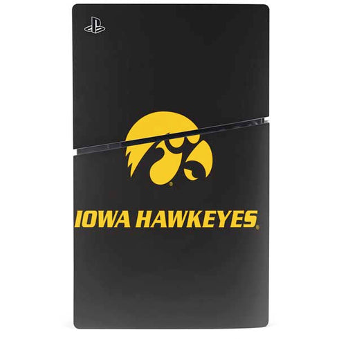 University of Iowa Hawkeyes PS5 Slim Disk Console Skin