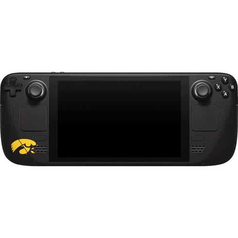 University of Iowa Hawkeyes Steam Deck Handheld Gaming Computer Skin