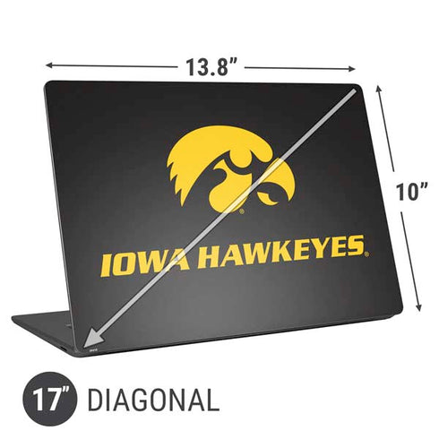 University of Iowa Hawkeyes Universal Laptop 17in (13.8 x 10in) Skin