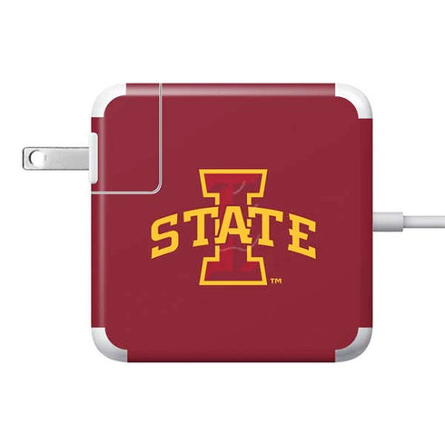 Iowa State University Primary Logo 85W Power Adapter (15 and 17 inch MacBook Pro Charger) Skin