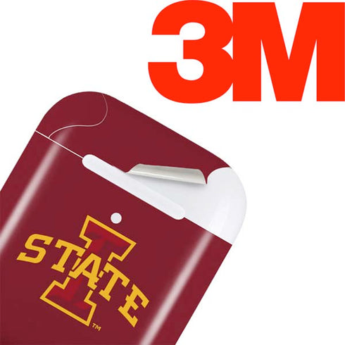 Iowa State University Primary Logo Apple AirPods 2 Skin