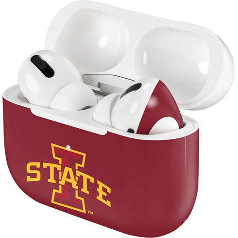Iowa State University Primary Logo Apple AirPods Pro Skin
