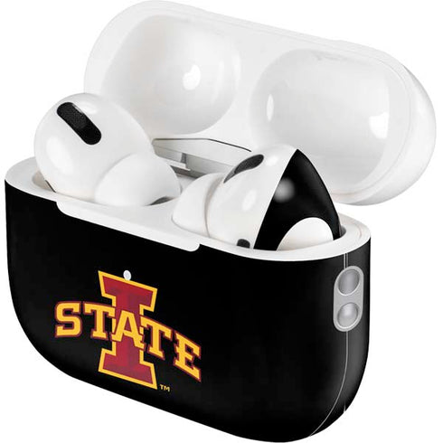 Iowa State University Primary Logo Black AirPods Pro 2nd Gen Skin