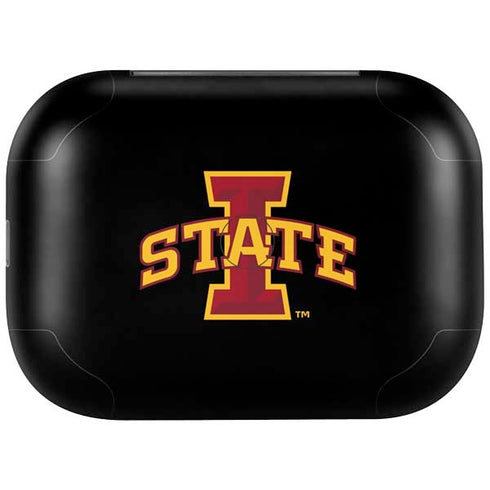 Iowa State University Primary Logo Black Amazon Echo Buds Skin