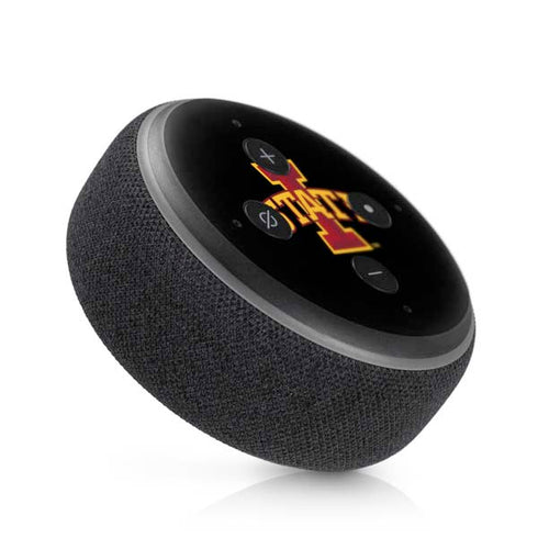 Iowa State University Primary Logo Black Amazon Echo Dot Skin