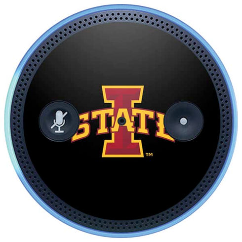 Iowa State University Primary Logo Black Amazon Echo Skin