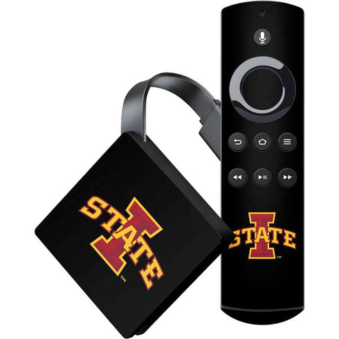 Iowa State University Primary Logo Black Amazon Fire TV Skin