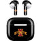 Iowa State University Primary Logo Black Apple AirPods (3rd Gen 2021) Skin