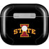 Iowa State University Primary Logo Black Apple AirPods (3rd Gen 2021) Skin