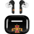 Iowa State University Primary Logo Black Apple AirPods Pro Skin