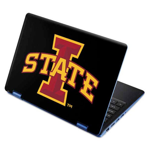 Iowa State University Primary Logo Black Aspire R11 11.6in Skin