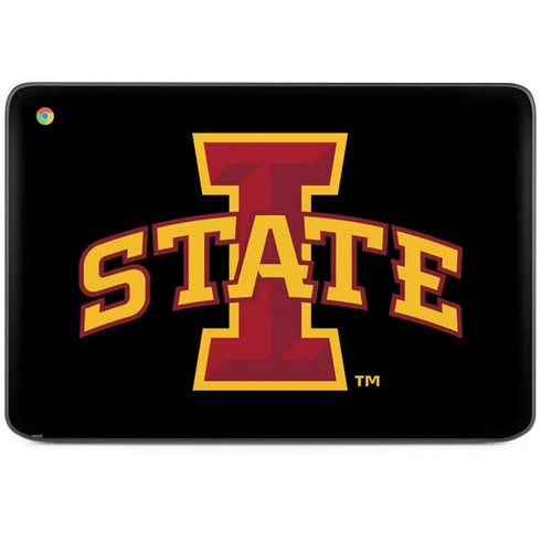 Iowa State University Primary Logo Black HP Chromebook Skin