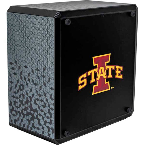 Iowa State University Primary Logo Black Cooler Master MasterBox Q300L Mini Tower Skin