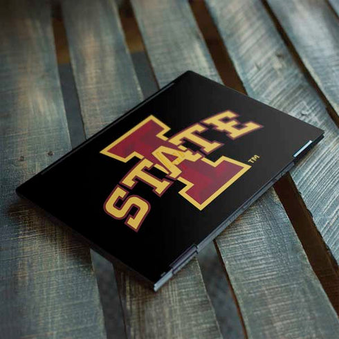 Iowa State University Primary Logo Black HP Envy Skin