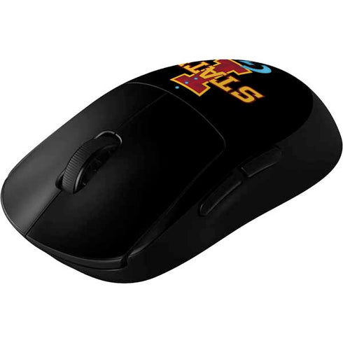 Iowa State University Primary Logo Black G Pro Wireless Gaming Mouse Skin