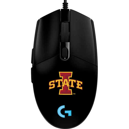Iowa State University Primary Logo Black G203 Prodigy RGB Wired Gaming Mouse Skin