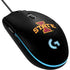 Iowa State University Primary Logo Black G203 Prodigy RGB Wired Gaming Mouse Skin