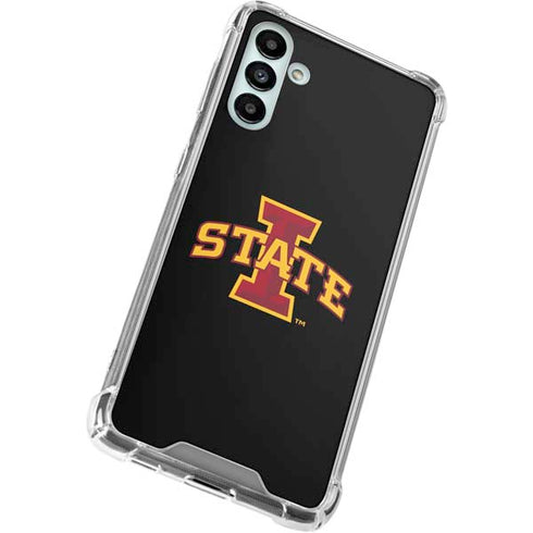 Iowa State University Primary Logo Black Galaxy A13 5G Clear Case