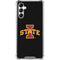 Iowa State University Primary Logo Black Galaxy A15 5G Clear Case